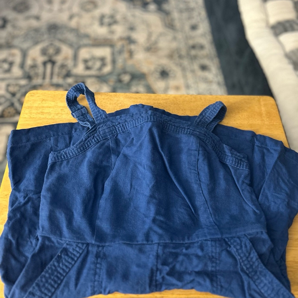Old Navy Kids Navy Overalls - Picture 6 of 7